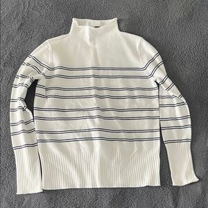French Connection Ivory Knit Top